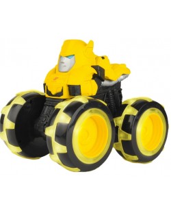 Електронна играчка Tomy - Monster Treads, Bumblebee, със светещи гуми
